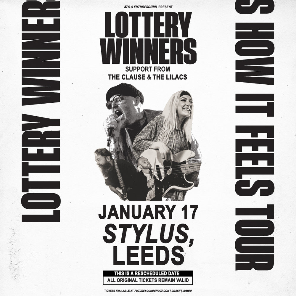 Lottery Winners (The) 17/01/24 @ Stylus *NEW DATE