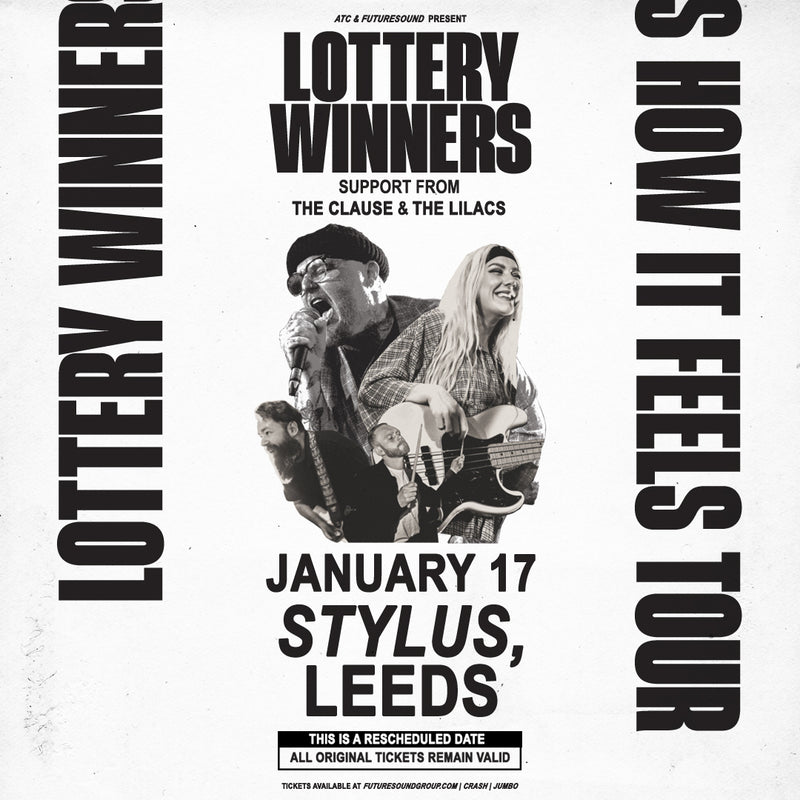 Lottery Winners (The) 17/01/24 @ Stylus *NEW DATE