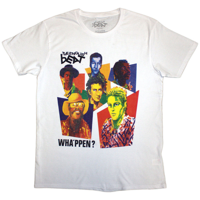 The English Beat - Wha'ppen Art Photo (White)