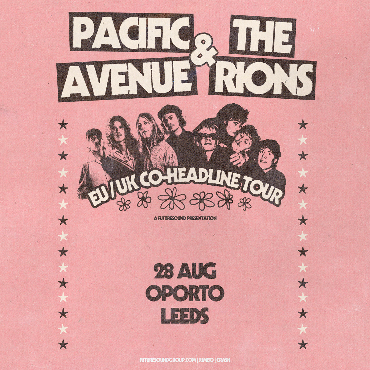 Pacific Avenue & The Rions 28/08/24 @ Oporto