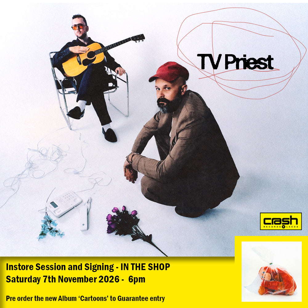 TV Priest - Cartoons *Pre-Order + INSTORE SESSION