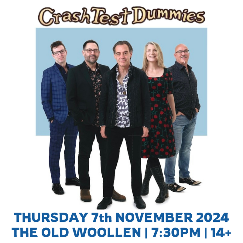 Crash Test Dummies 07/11/24 @ The Old Woollen, Farsley