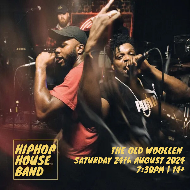 Hip Hop House Band 24/08/24 @ The Old Woollen, Farsley