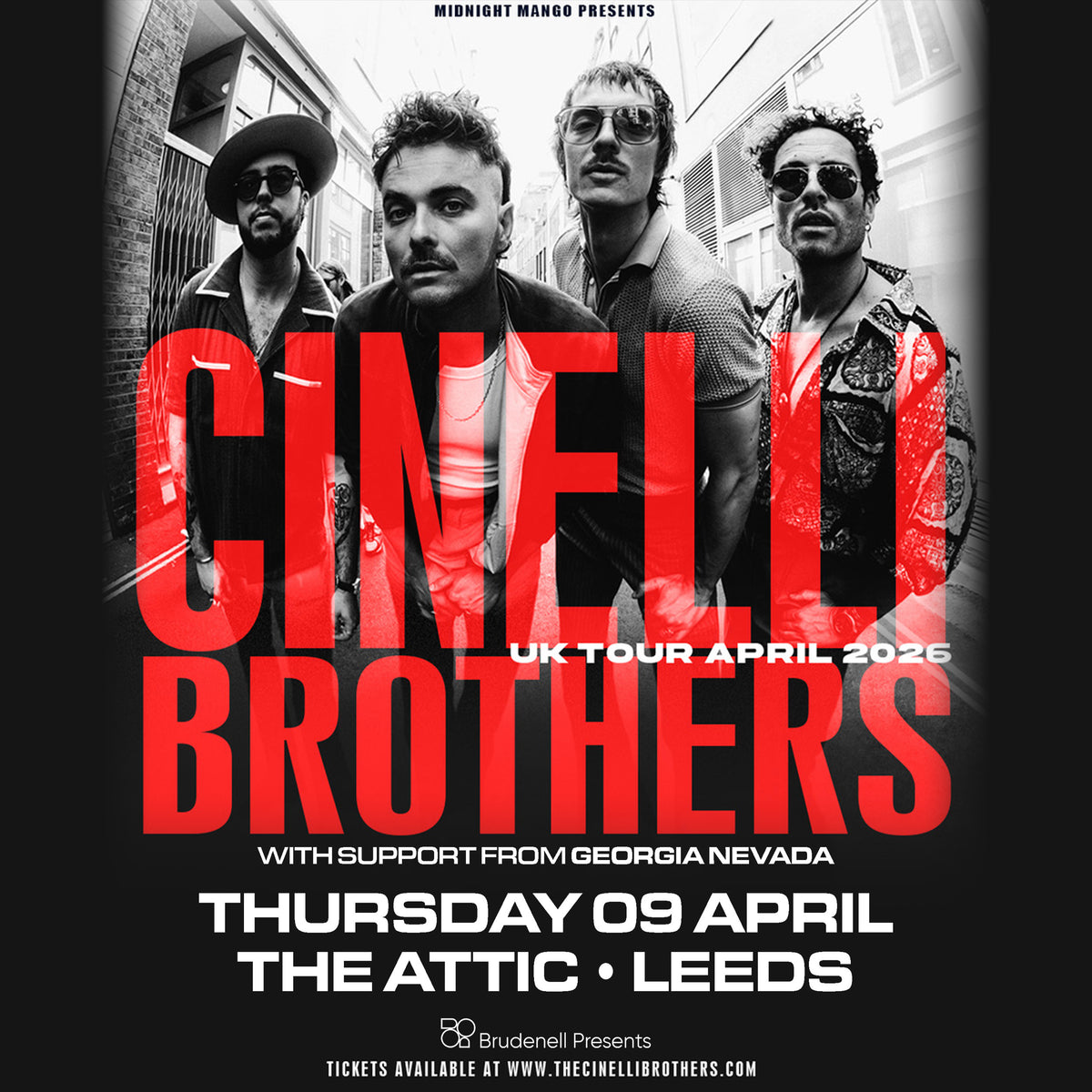 Cinelli Brothers (The) 09/04/26 @ The Attic