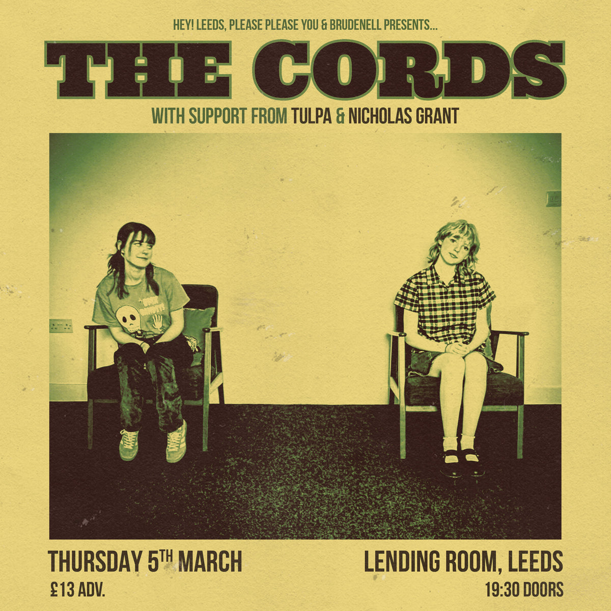 Cords (The) 05/03/26 @ Lending Room