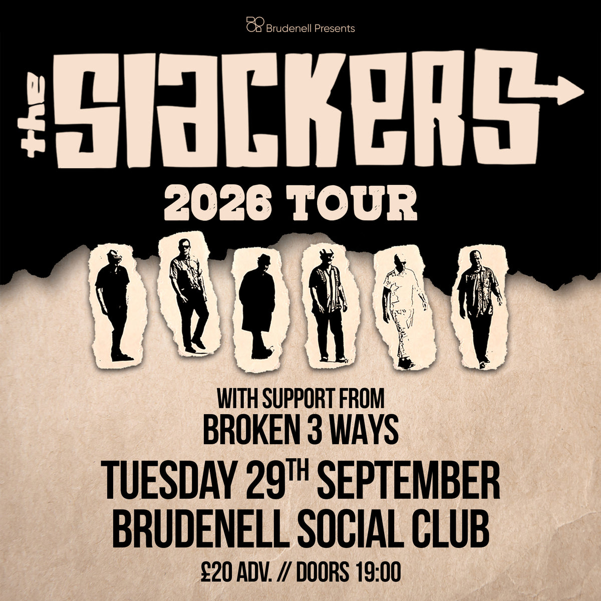 Slackers (The) 29/09/26 @ Brudenell Social Club