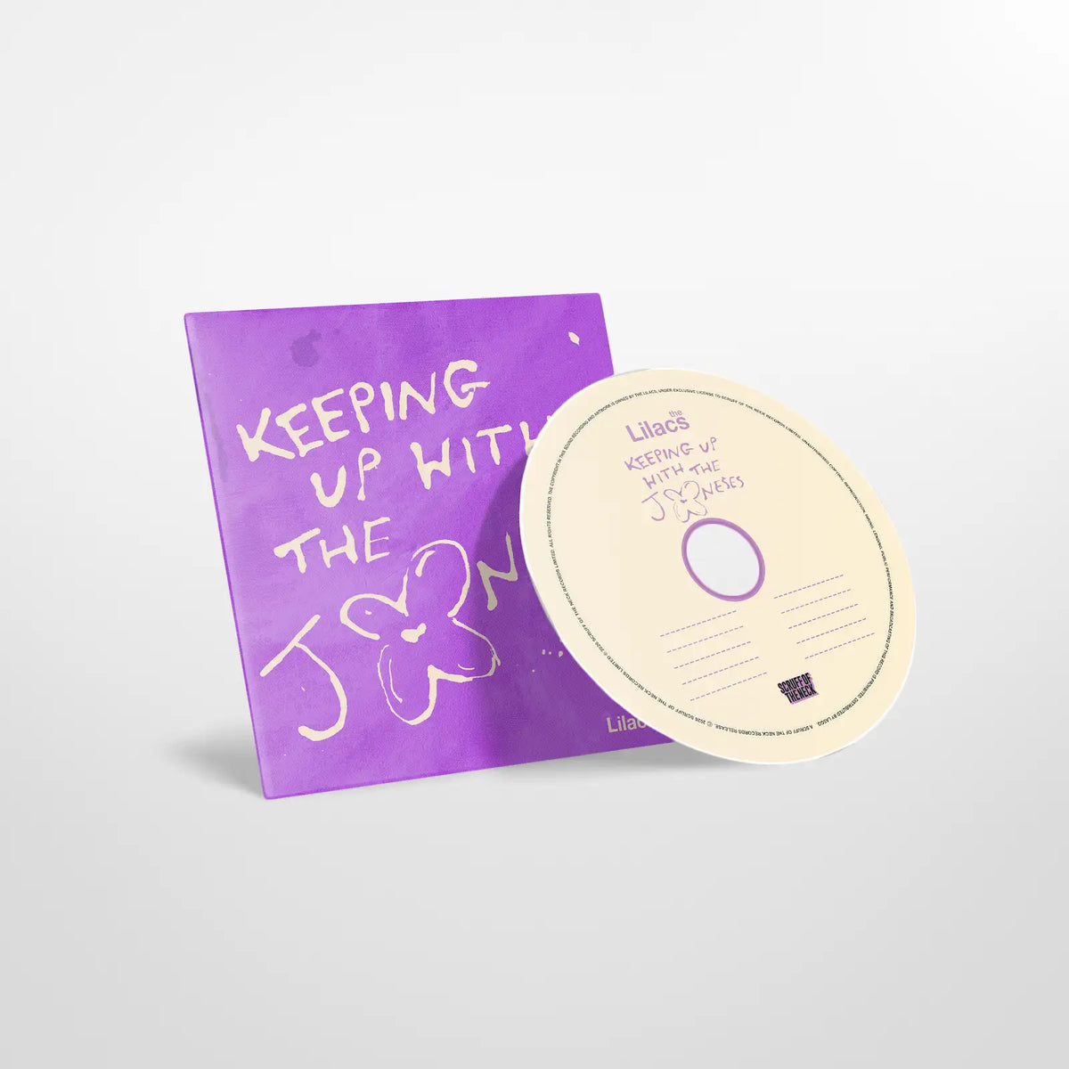 The Lilacs - Keeping Up With The Joneses : Album + Ticket Bundle (Stripped Back Album Launch show at The Key Club Leeds) *Pre-Order