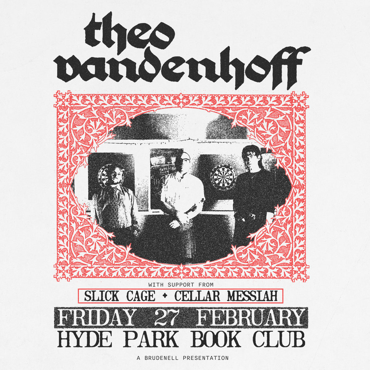 Theo Vandenhoff 27/02/26 @ Hyde Park Book Club