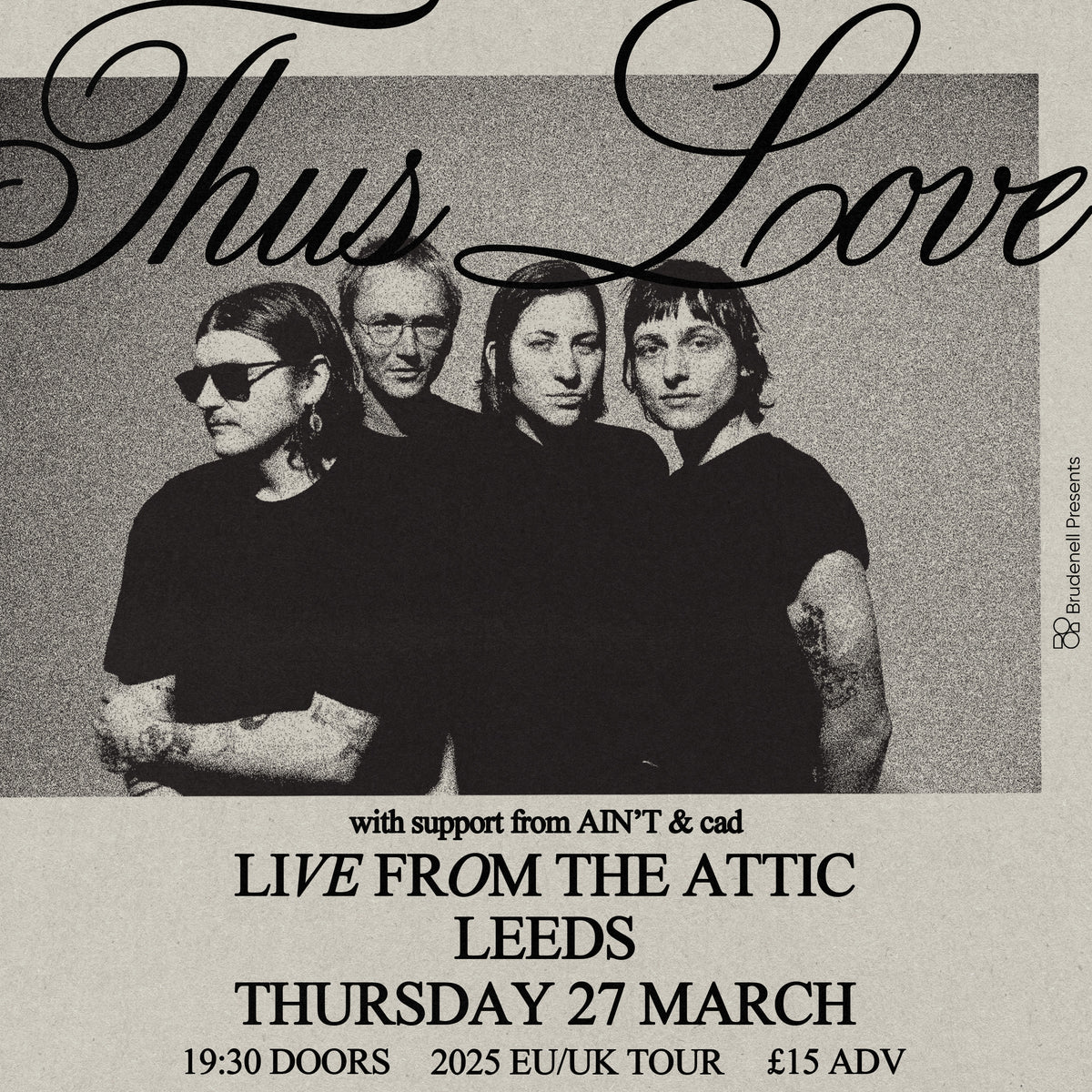 Thus Love 27/03/25 @ The Attic, Leeds