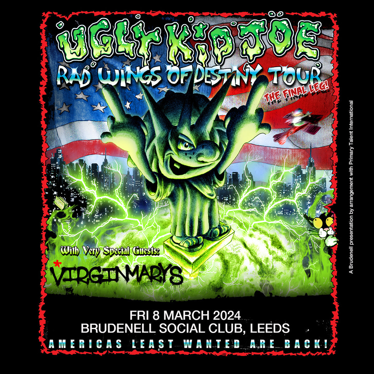 Ugly Kid Joe 08/03/24 @ Brudenell Social Club