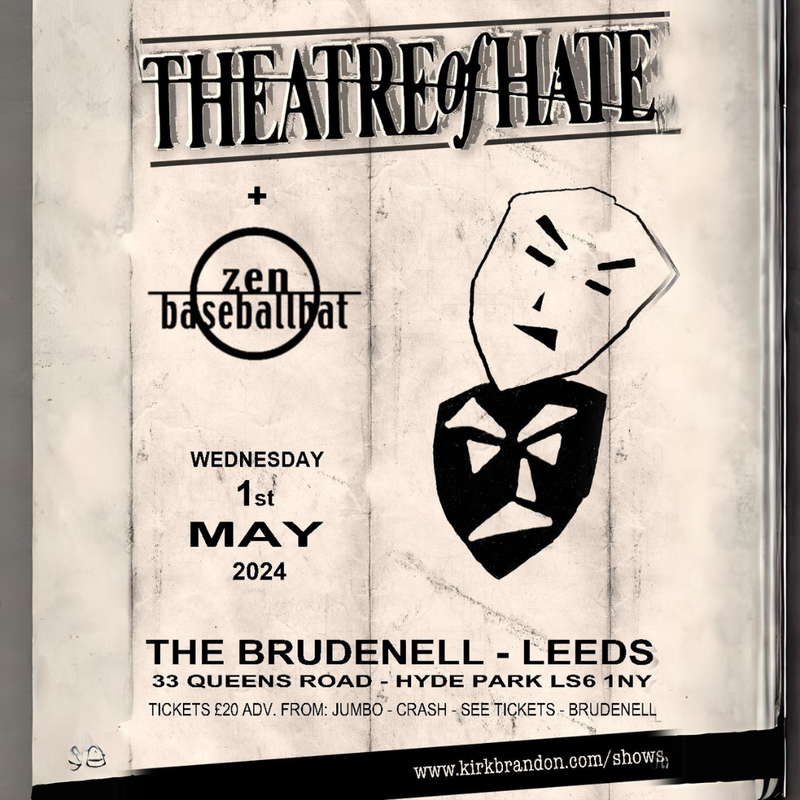 Theatre Of Hate 01/05/24 @ Brudenell Social Club