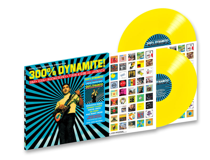 Various Artists - 300% DYNAMITE! Ska, Soul, Rocksteady, Funk and Dub in Jamaica - Limited RSD 2024