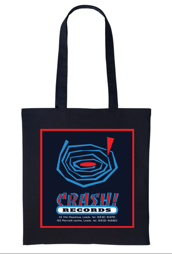 Crash Records Leeds - Vertigo Classic Design Tote Bag