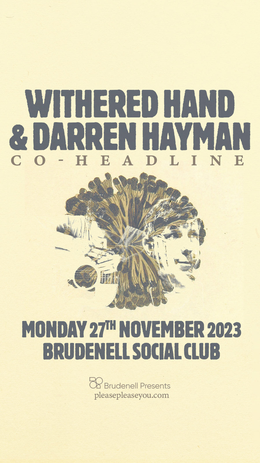 Withered Hand & Darren Hayman 27/11/23 @ Brudenell Social Club