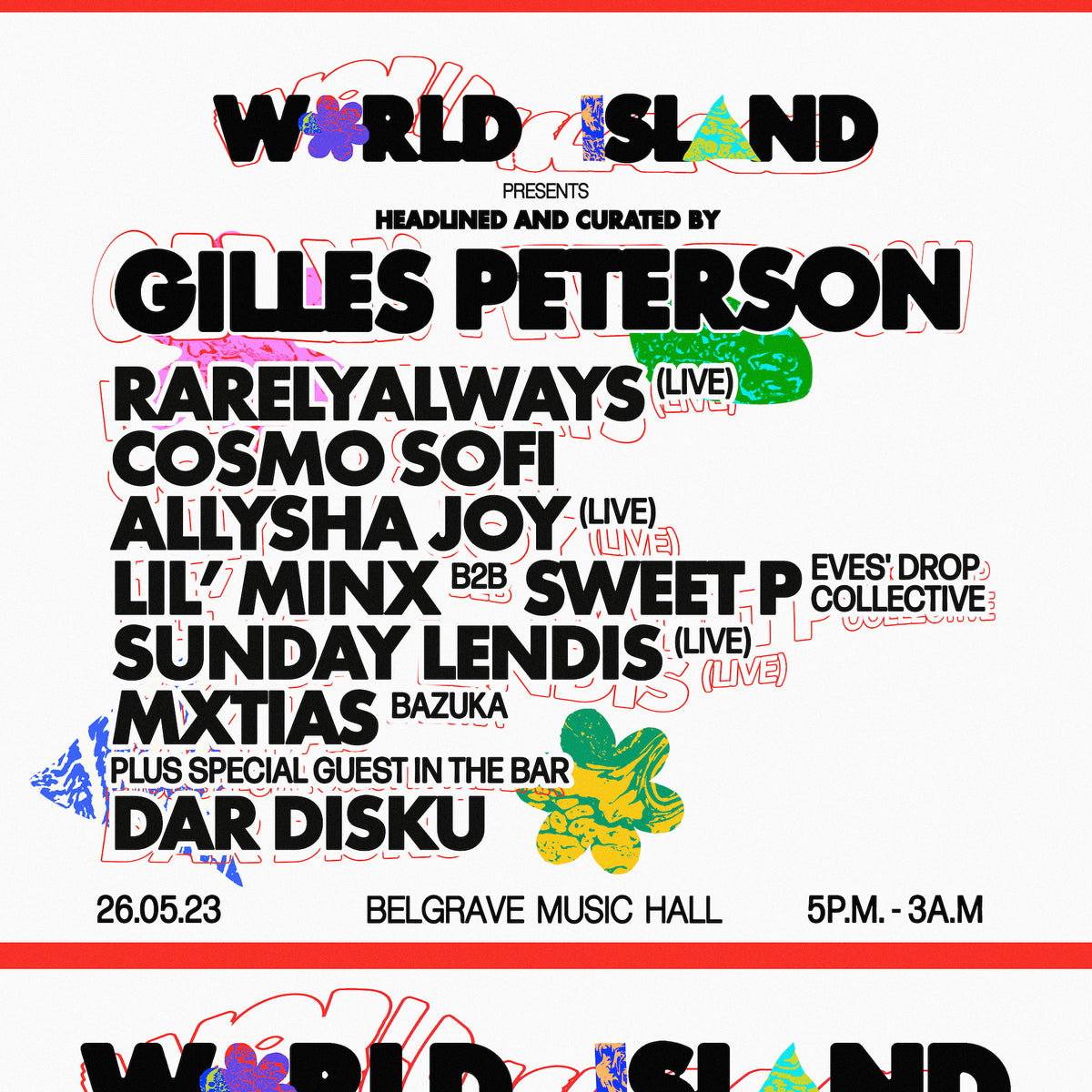 World Island 26/05/23 @ Belgrave Music Hall