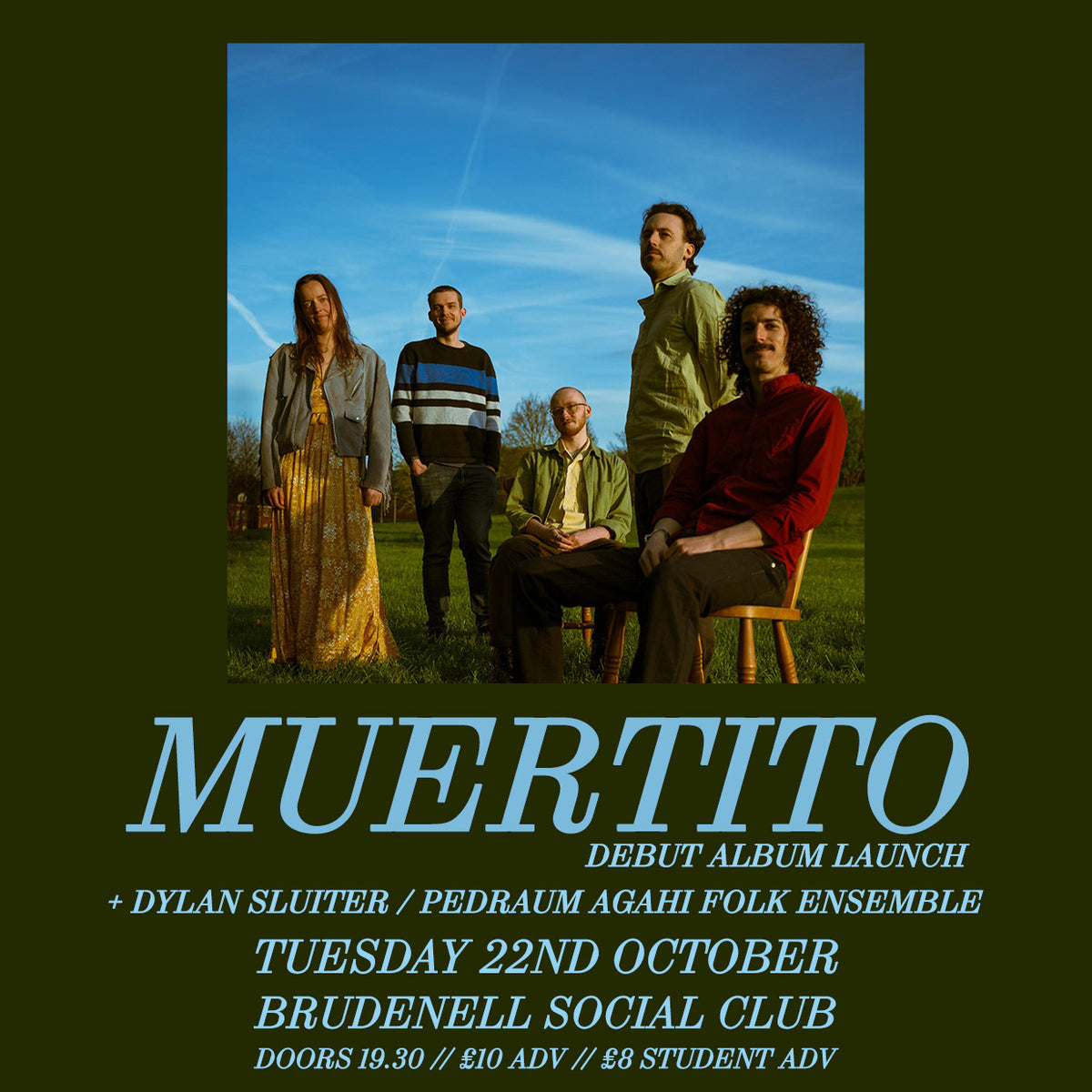 Muertito + Dylan Sluiter 22/10/24 @ Brudenell Social Club