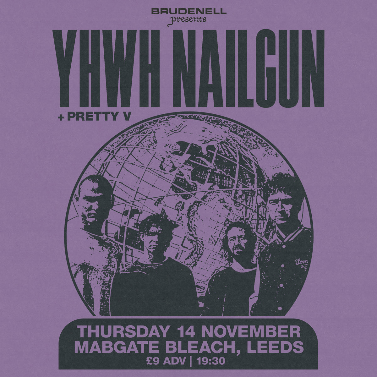 YHWH Nailgun 14/11/24 @ Mabgate Bleach