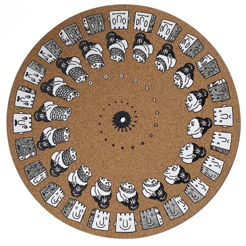 Castle Face 12" Cork Slipmat