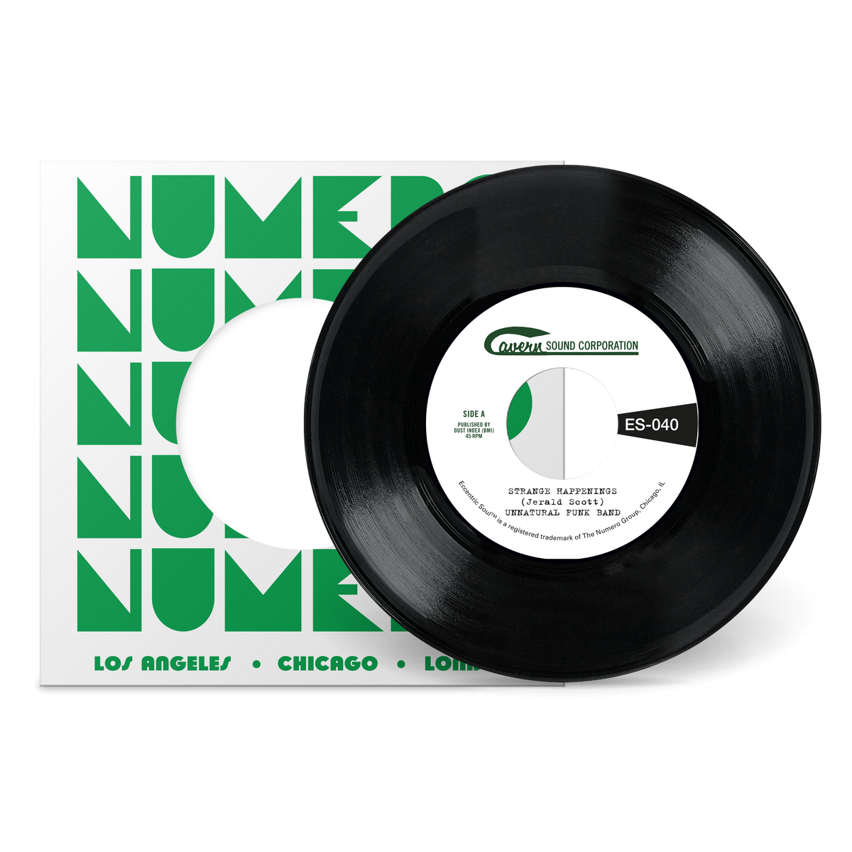 Unnatural Funk Band - Strange Happenings b/w Living In The Past