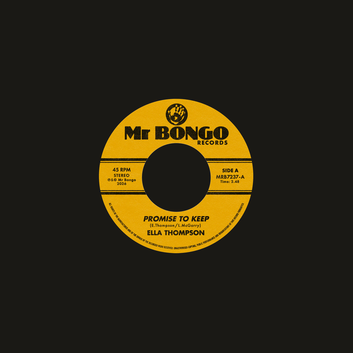 Ella Thompson - Promise to Keep / Change of Heart