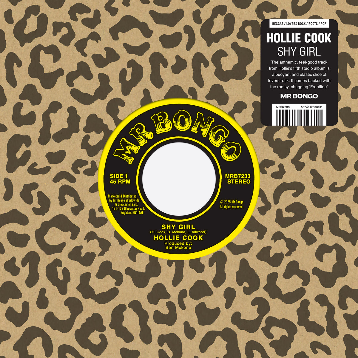 Hollie Cook - Shy Girl / Front Line