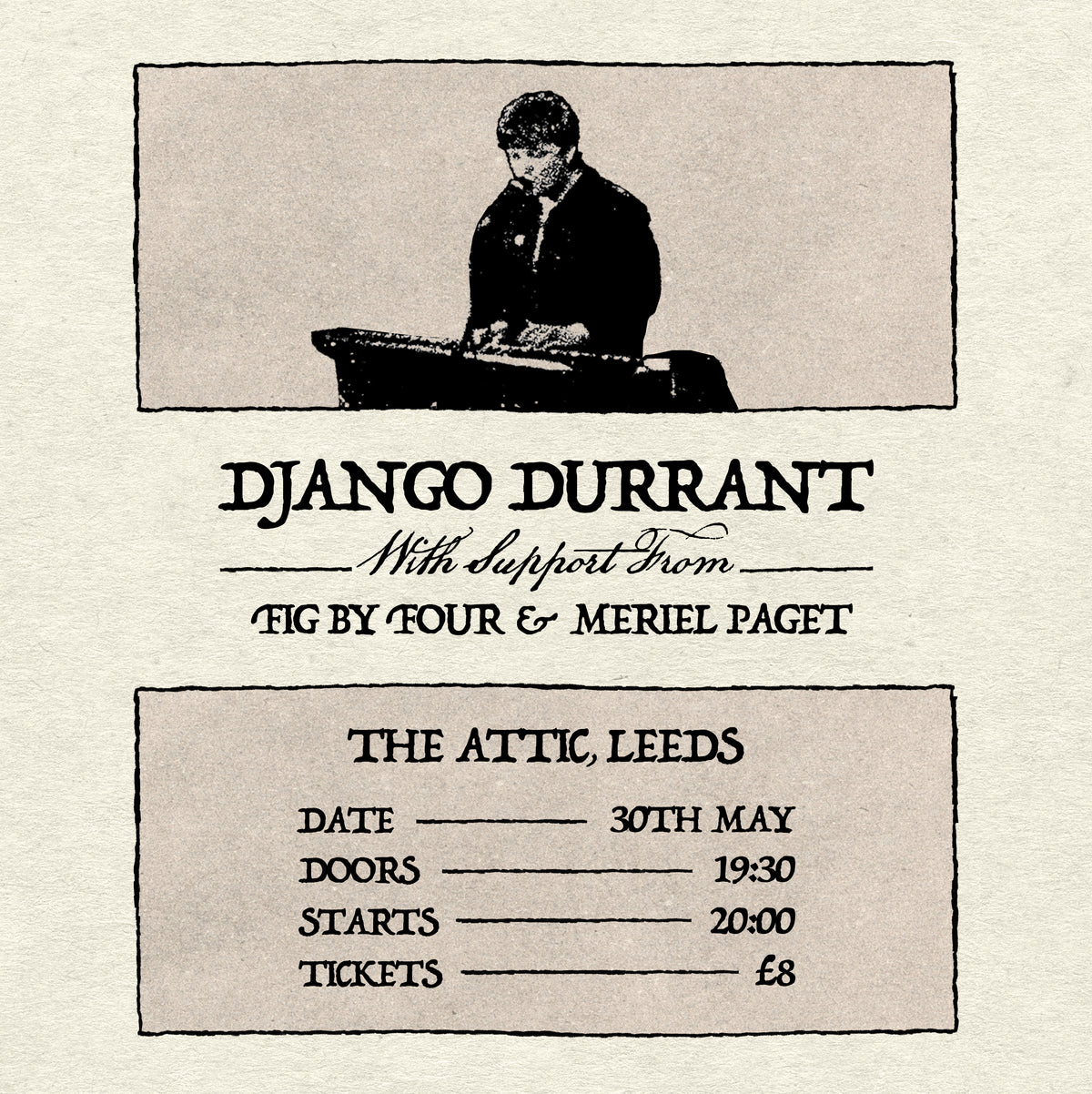 Django Durrant 30/05/26 @ The Attic