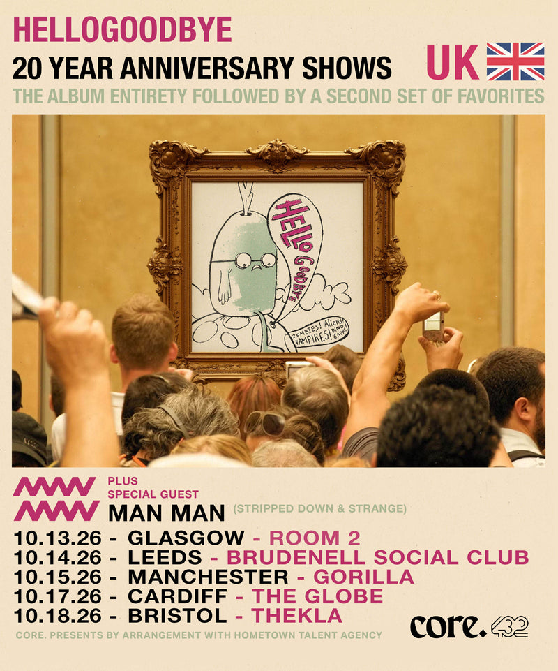 Hellogoodbye + Man Man 14/10/26 @ Brudenell Social Club