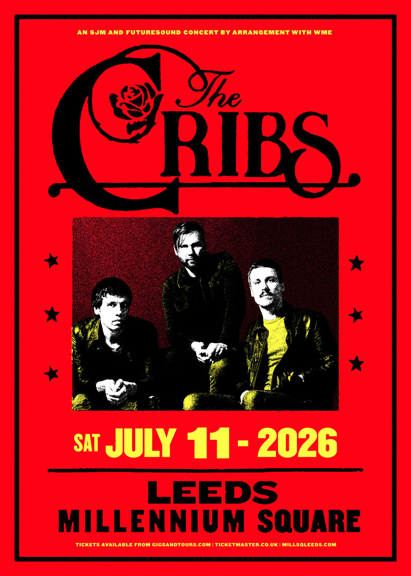 The Cribs - Selling A Vibe : Album + Ticket Bundle Presell (Full Headline show at Millenium Square Leeds) *Pre-Order