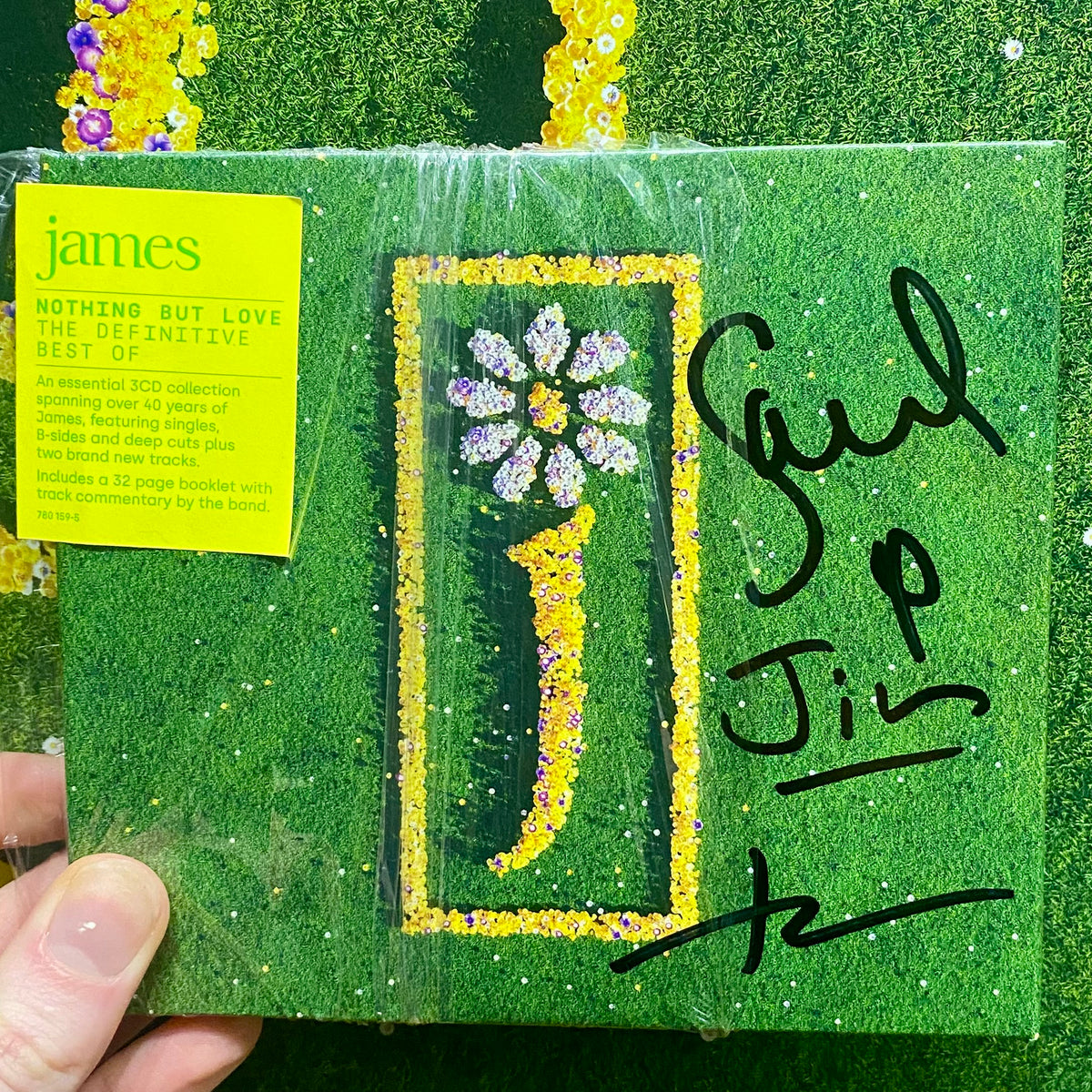 James - Nothing But Love - The Definitive Best Of + SIGNING