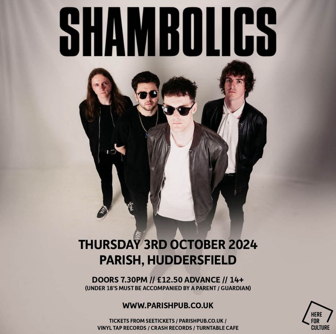Shambolics 03/10/24 @ The Parish, Huddersfield