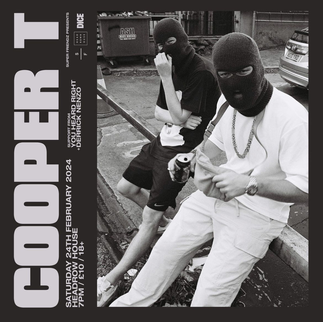 Cooper T 24/02/24 @ Headrow House