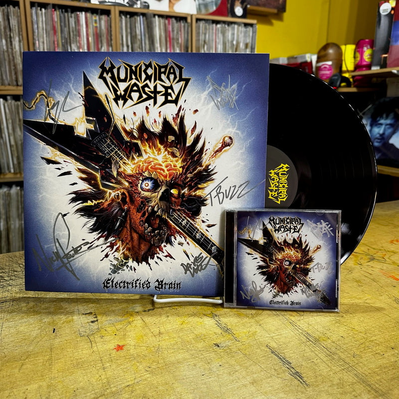 Municipal Waste - Electrified Brain *SIGNED COPIES