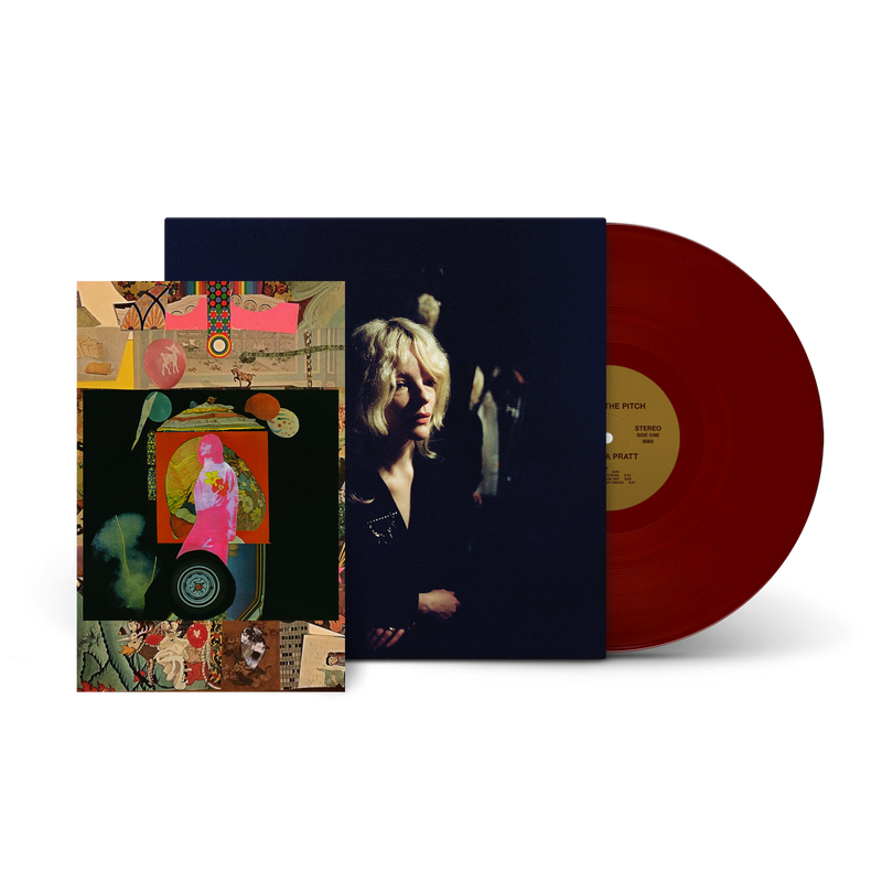 Jessica Pratt - Here In The Pitch: Limited Oxblood Red Vinyl LP + Signed Collage Print DINKED EDITION EXCLUSIVE 280