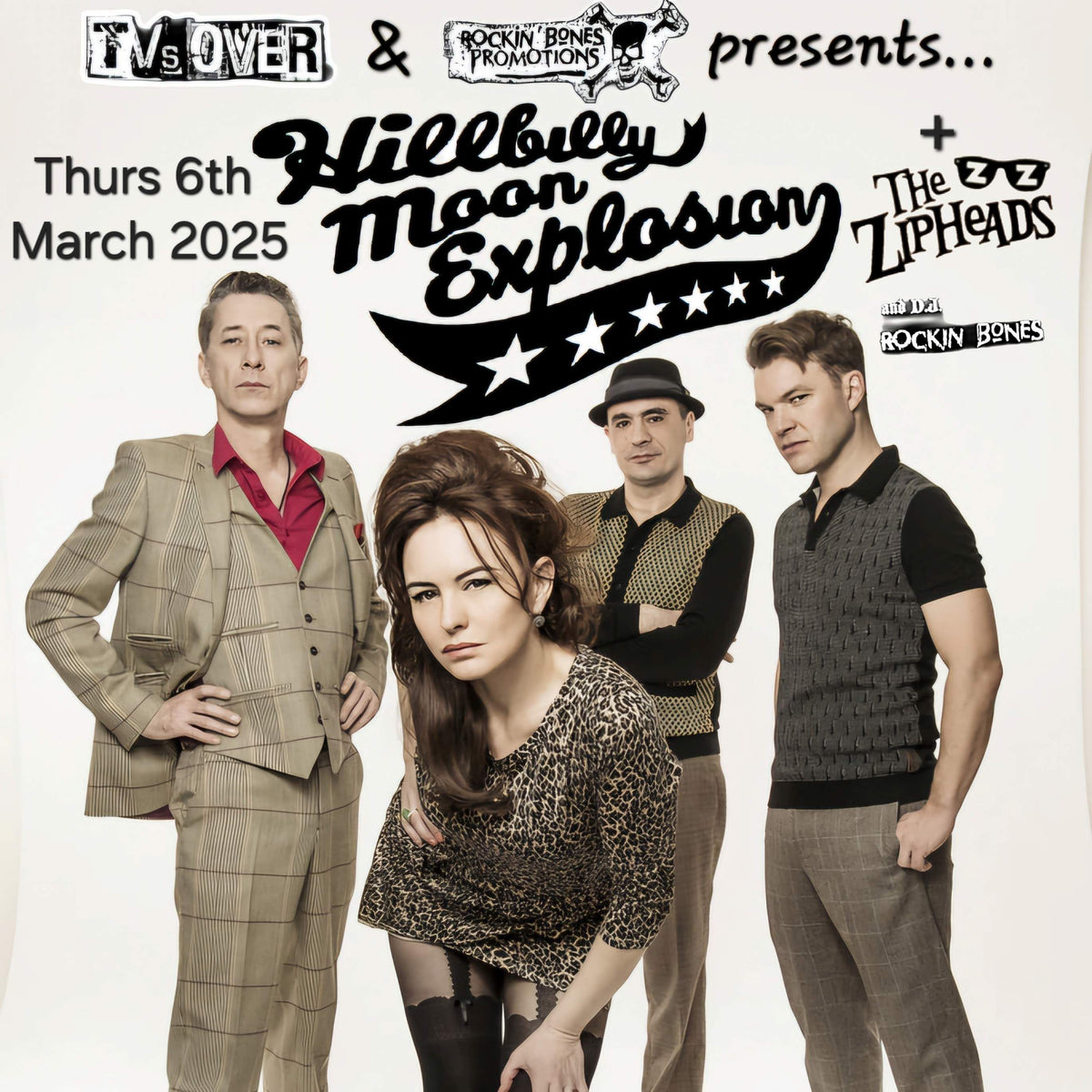 Hillbilly Moon Explosion (The) 06/03/25 @ Brudenell Social Club