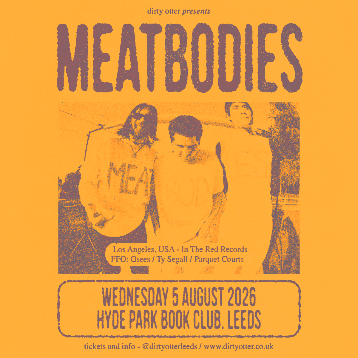 Meatbodies 05/08/26 @ Hyde Park Book Club