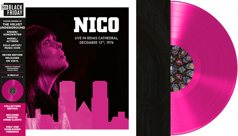 NICO - LIVE IN REIMS CATHEDRAL - DECEMBER 13TH, 1974 - Limited RSD Black Friday 2025