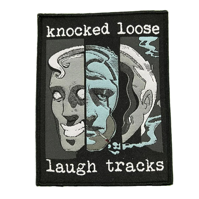 KNOCKED LOOSE - Laugh Tracks Woven Patch