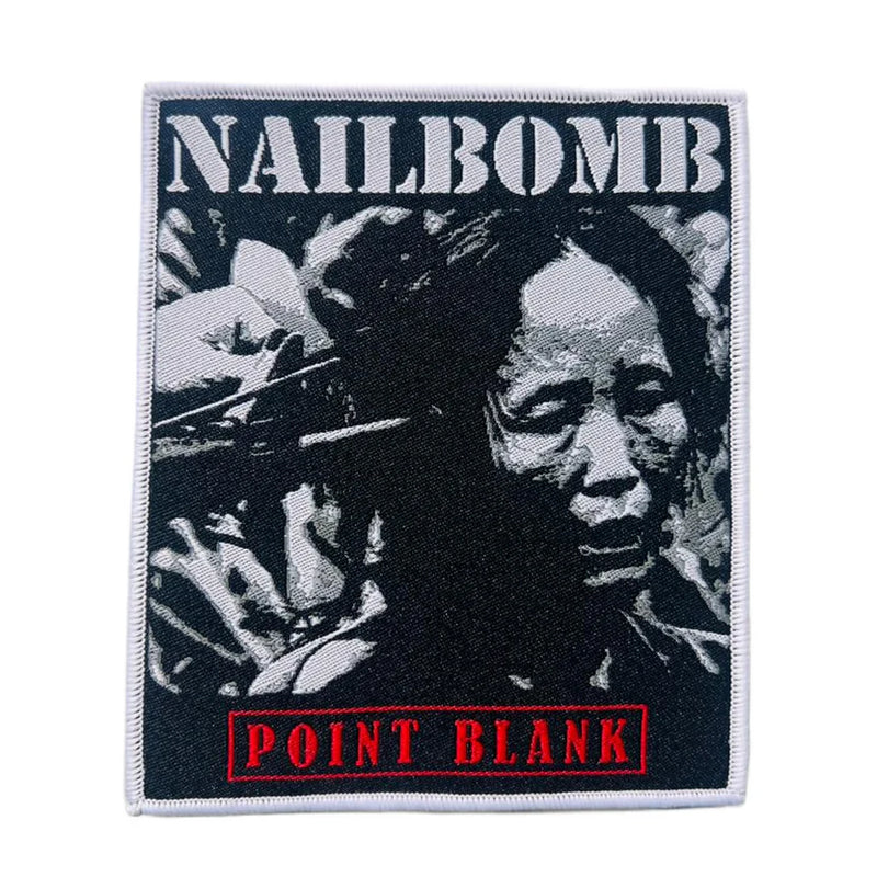 NAILBOMB - Point Blank - Woven Patch