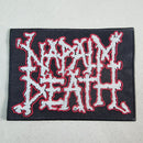 NAPALM DEATH - Logo - (Glow In The Dark) Embroidered Patch