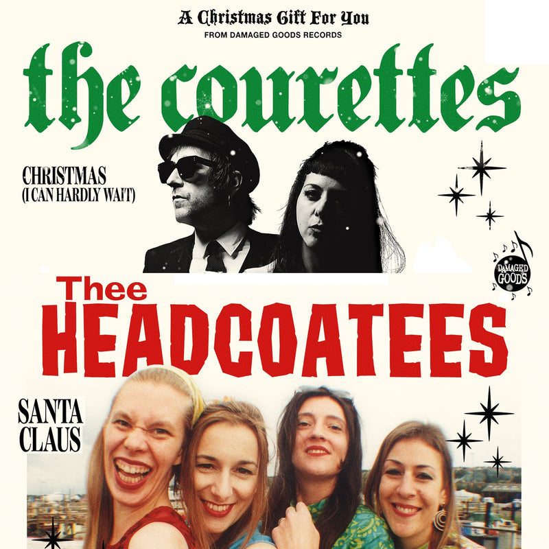Courettes/Headcoatees (The) - Split Christmas 7"