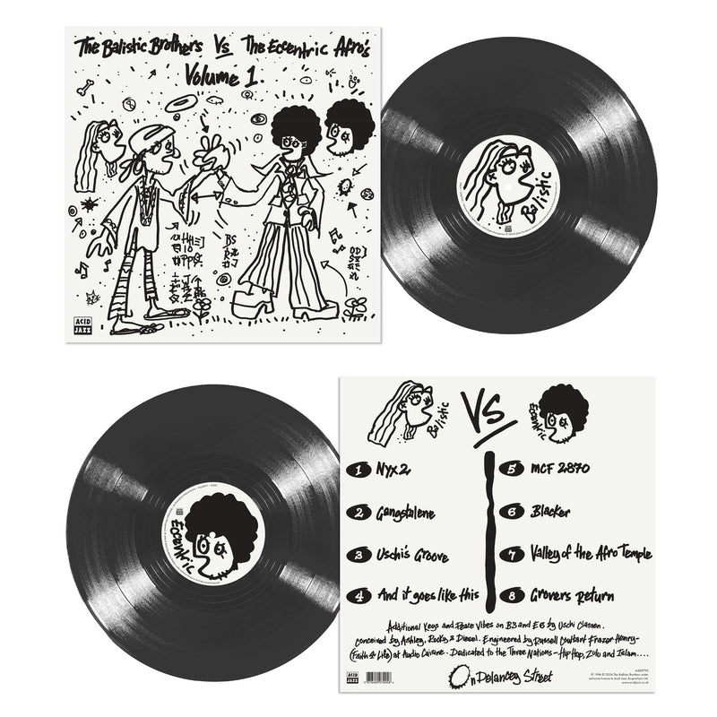 Ballistic Brothers (The) vs The Eccentirc Afros - Volume 1