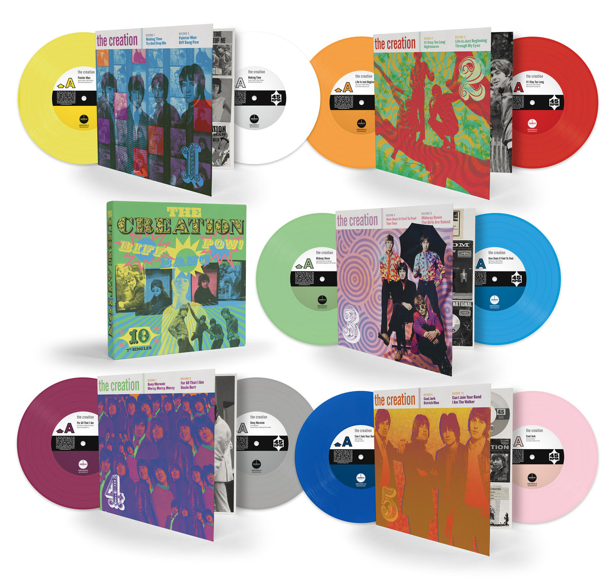 Creation (The) - Biff Bang Pow! - The Singles Box