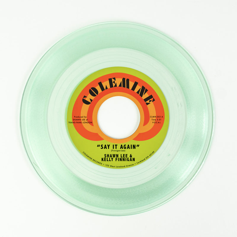 Shawn Lee & Kelly Finnigan - Say It Again / Harpsichord Rock *Pre-Order