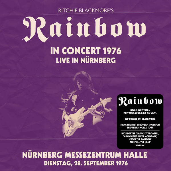 廃盤 希少 入手困難Rainbow Serenades Germany 10CD Ritchie Blackmore's Rainbow - Live in Nurnberg 1976 *Pre-Order