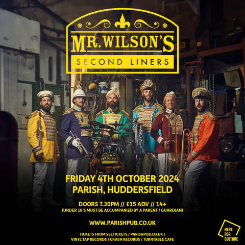 Mr Wilson's Second Liners 04/10/24 @ The Parish, Huddersfield