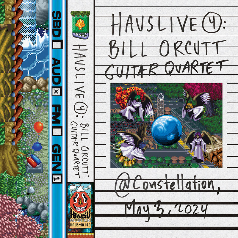 BILL ORCUTT GUITAR QUARTET - HausLive 4 *Pre-Order
