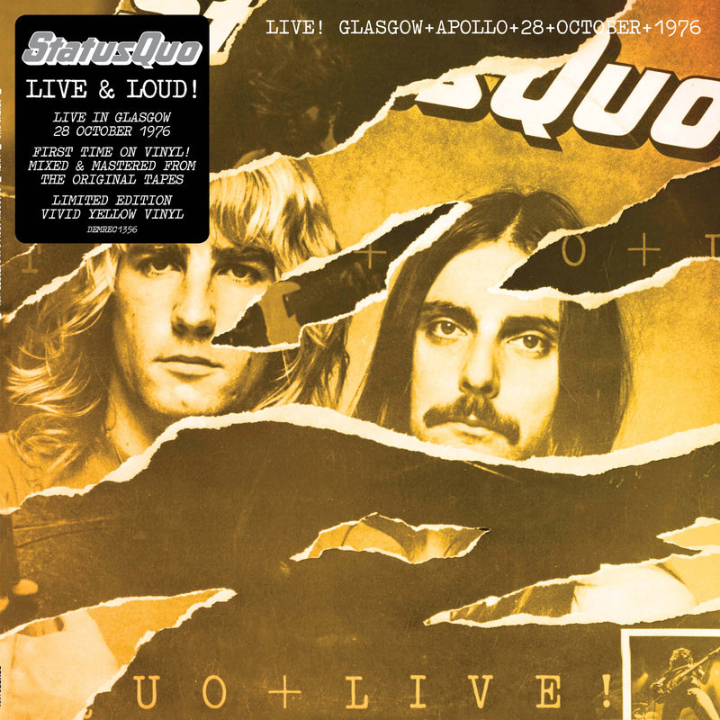 Status Quo - Live In Glasgow 28th October 1976 *Pre-Order