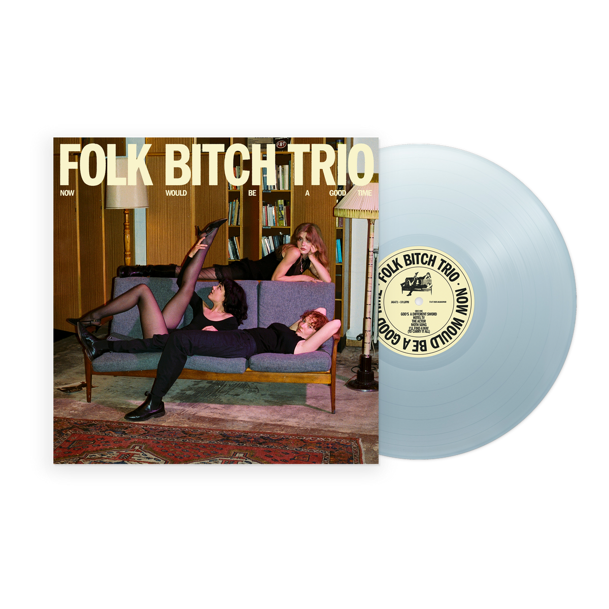 Folk Bitch Trio - Now Would Be A Good Time (Sky Blue Opaque) *Pre-Order