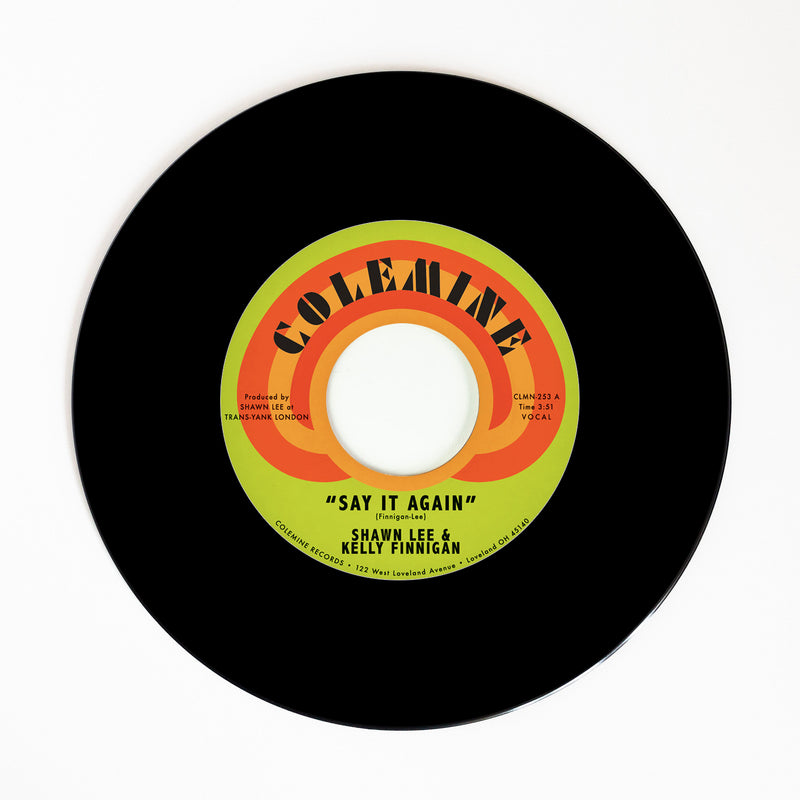 Shawn Lee & Kelly Finnigan - Say It Again / Harpsichord Rock *Pre-Order