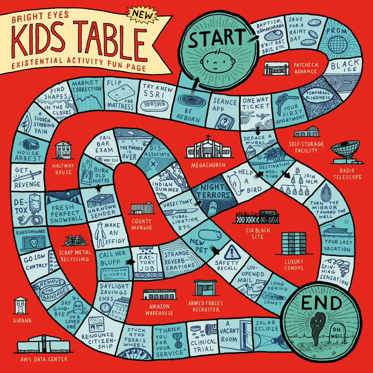 Bright Eyes - Kids Table